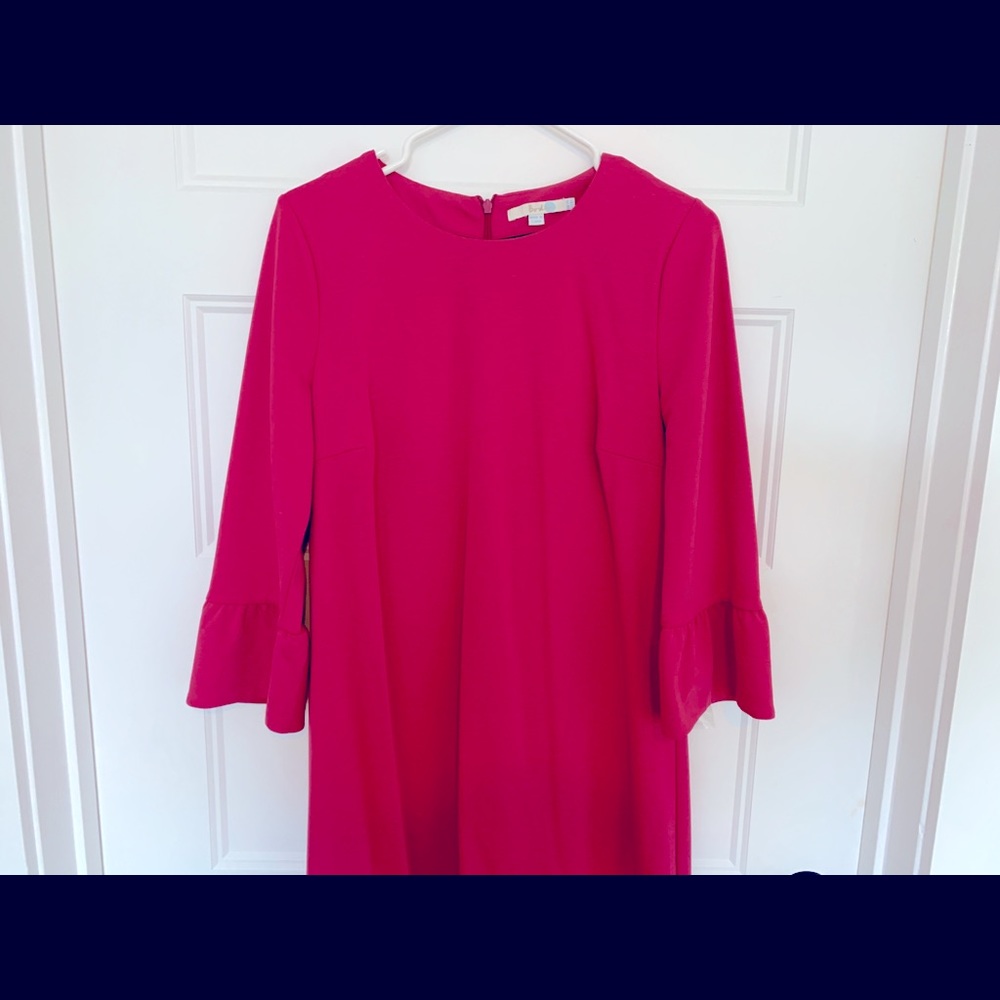 Boden Pink Bell sleeve Dress